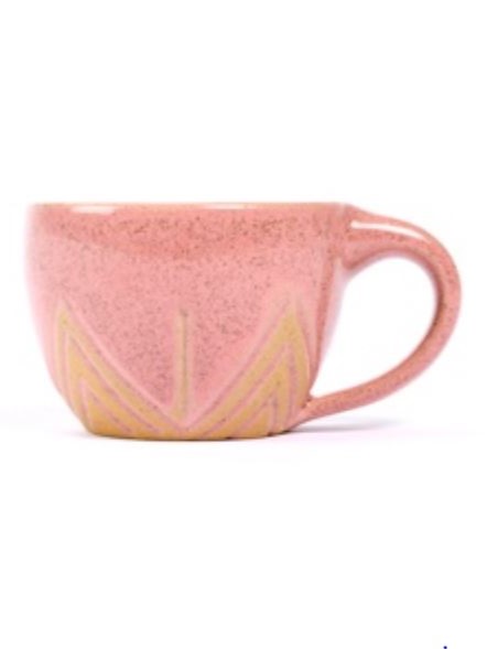 Tazzina da caffè Himalaya rosa
