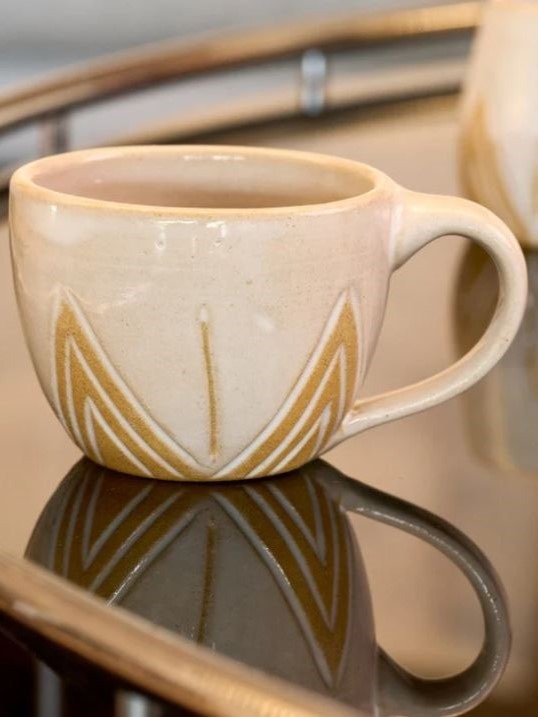 Tazzina da caffè Himalaya bianca