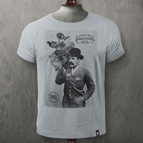 T-shirt SMARTPHONE - cotone BIO - unisex - Dirty Velvet