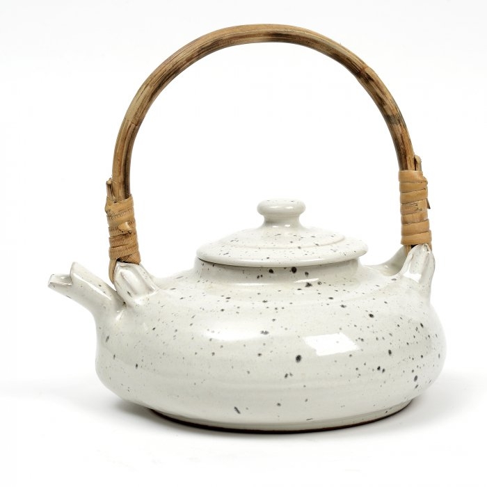Teiera Quail in ceramica dal Nepal