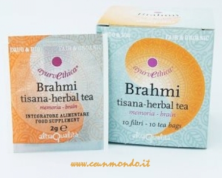 Tisana BRAHMI Bio per la memoria e il benessere mentale