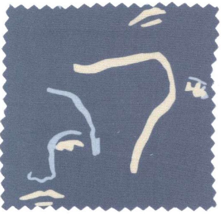 La stampa denim Loto