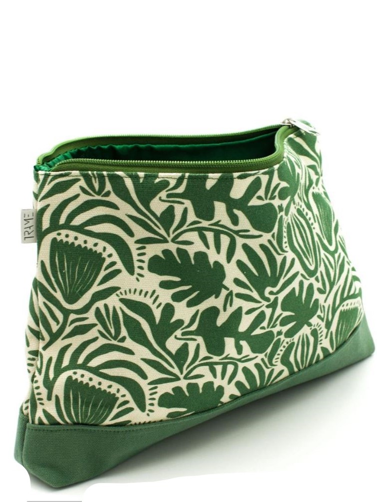 Trousse porta trucchi grande in tessuto Floresta