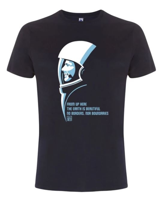 T-shirt GAGARIN - Blu - Opress
