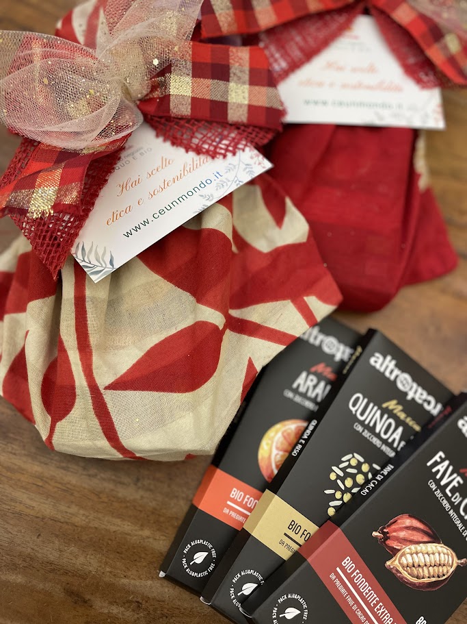 Un sacchetto di felicità - sacchetto regalo con cioccolato Mascao