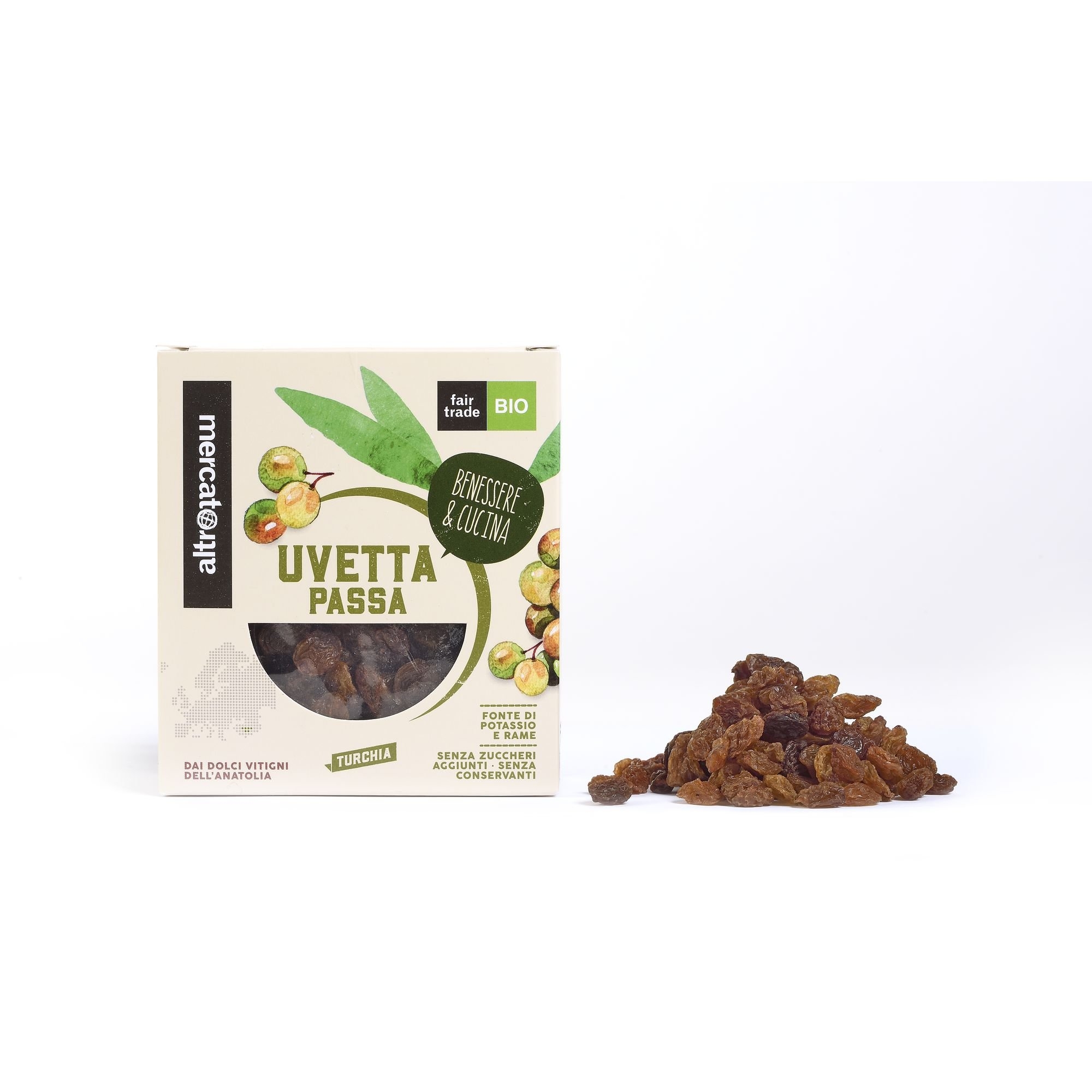 Uvetta passa essiccata Bio 200gr Altromercato