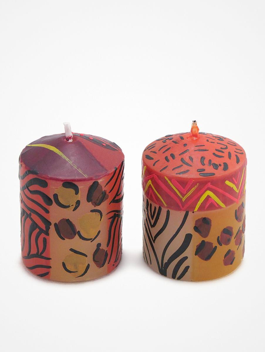 Candela 4x5 dipinta
