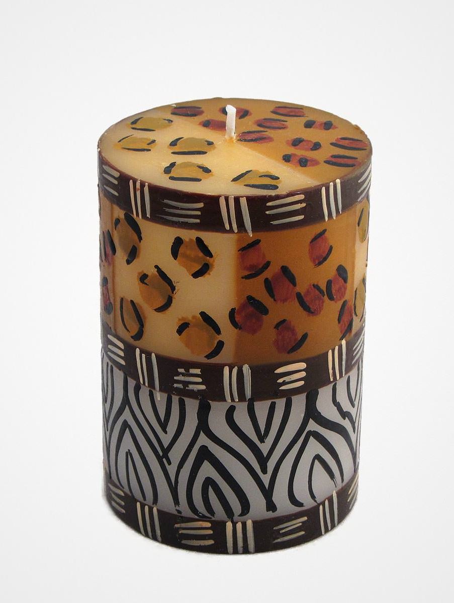 Candela dipinta 7x10