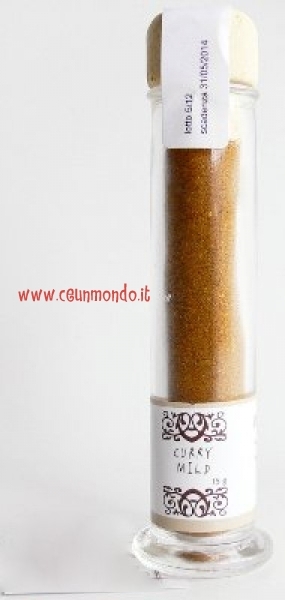 Vasetto spezie Curry Mild 15gr
