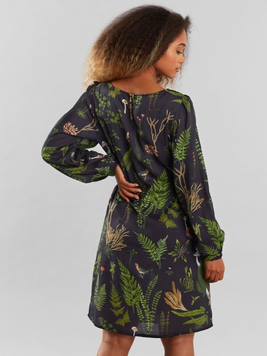 Vestito fantasia botanica secret garden Hjo Dedicated