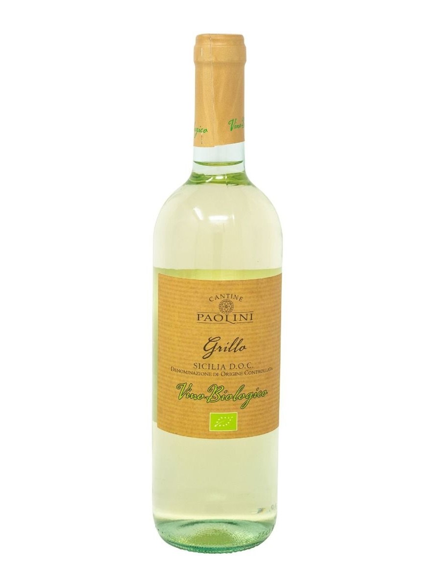 Vino Bianco Grillo IGP Paolini 75 cl BIO