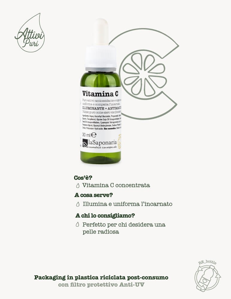 Vitamina C 30 ml - La Saponaria