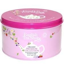 Wellness collection una selezione di 30 tisane per il benessere in scatola di latta ENGLISH TEA SHOP