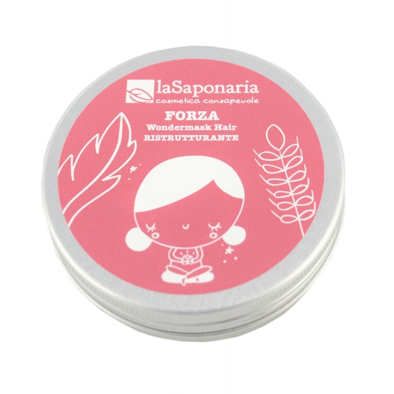 Maschera capelli WONDERMASK - forza - Limited Edition - LA SAPONARIA - 50 ml