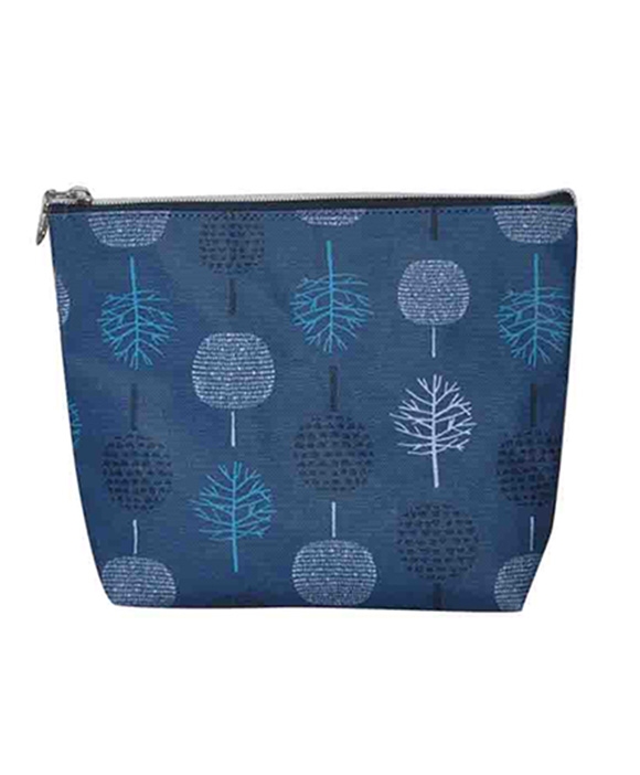 Portatrucco in tessuto impermeabile WOODY 22x12 h cm