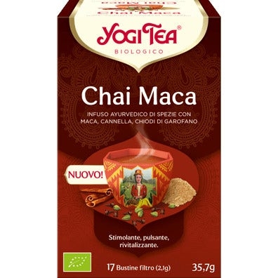 Tisana YOGI TEA® Chai Maca BIO 17 bustine