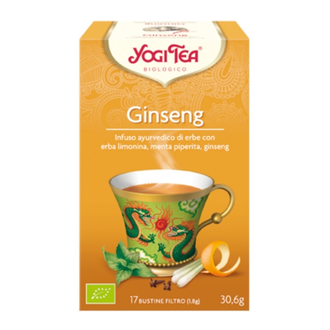 Tisana YOGI TEA Ginseng BIO 17 bustine