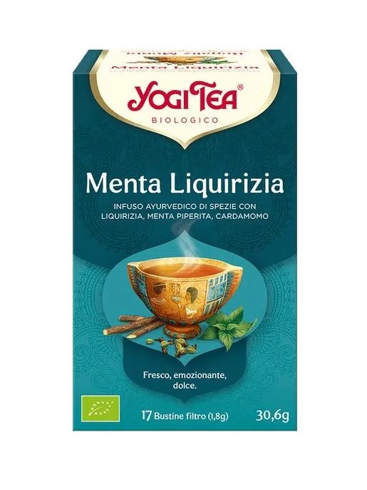 Tisana YOGI TEA® Menta e Liquirizia BIO