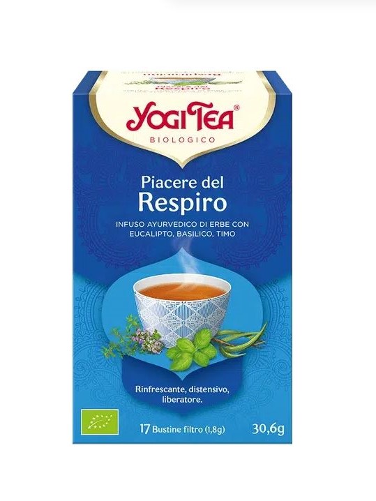 Tisana YOGI TEA® Piacere del Respiro BIO 17 bustine