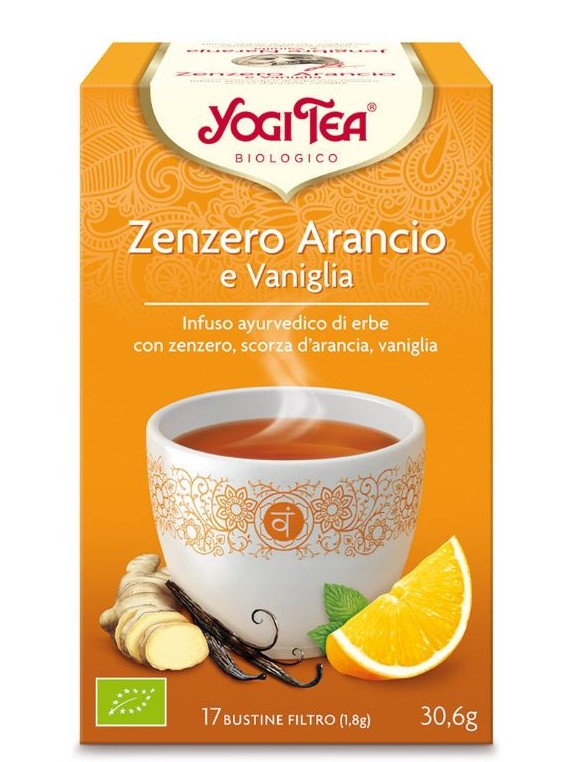 Yogi Tea Tisana Zenzero arancia e vaniglia Bio