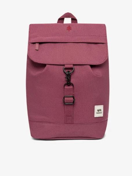 Zainetto donna in pet riciclato ecofriendly Scout colore Plumย di Lefrik