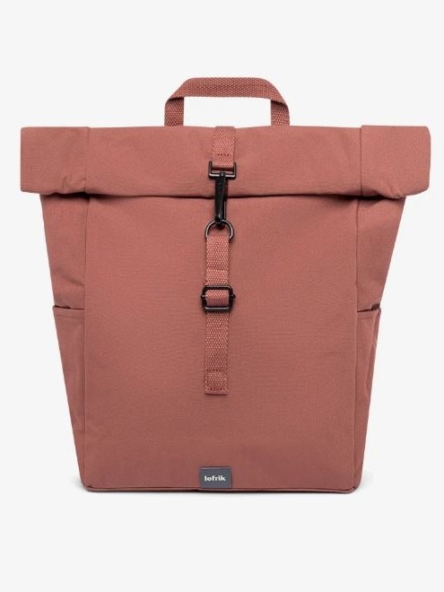 Zaino Lefrik ROLL MINI in tessuto sostenibile Bronze