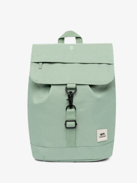Zainetto SCOUT MINI in tessuto ecofriendly Verde sage Lefrik