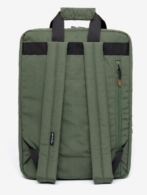 Borsa Zaino porta PC Lefrik Daily in tessuto sostenibile Pine Vandra.