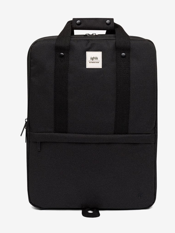 Borsa Zaino in tessuto eco sostenibile Daily Nera - Lefrik