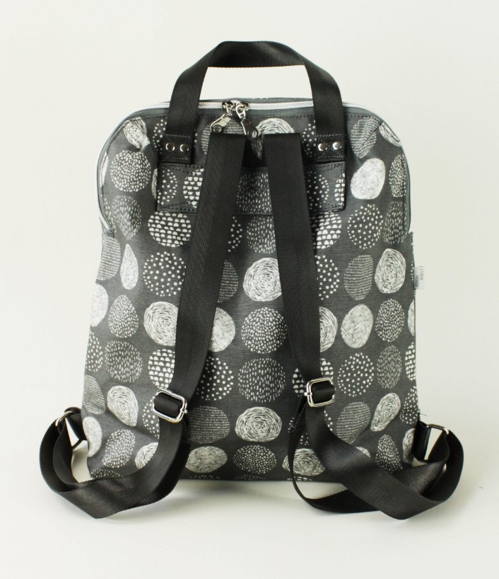 Zaino donna tessuto impermeabile (retro) - Smilla