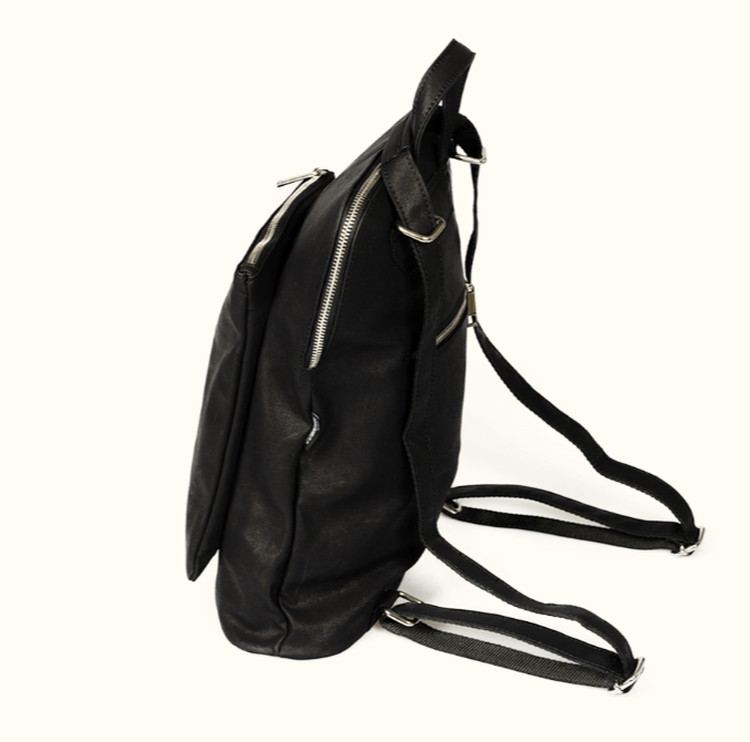 Zaino in bamboo lato