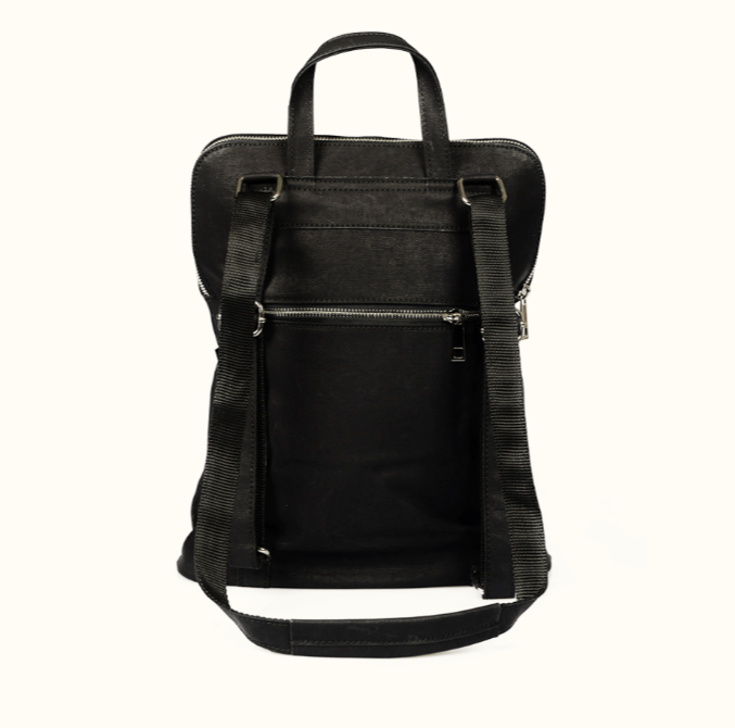 Zaino in bamboo nero