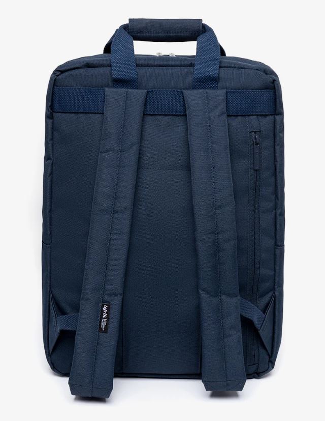 Borsa Zaino porta PC Lefrik Daily in tessuto sostenibile Navy blue