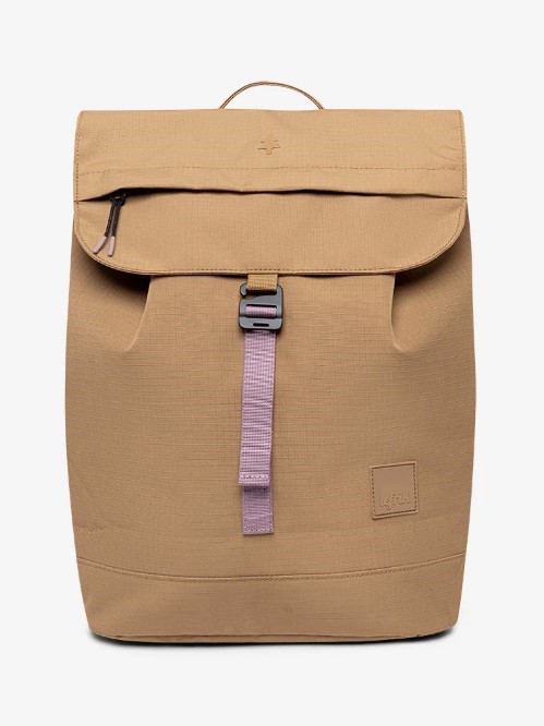 Zaino Lefrik SCOUT in tessuto sostenibile Camel