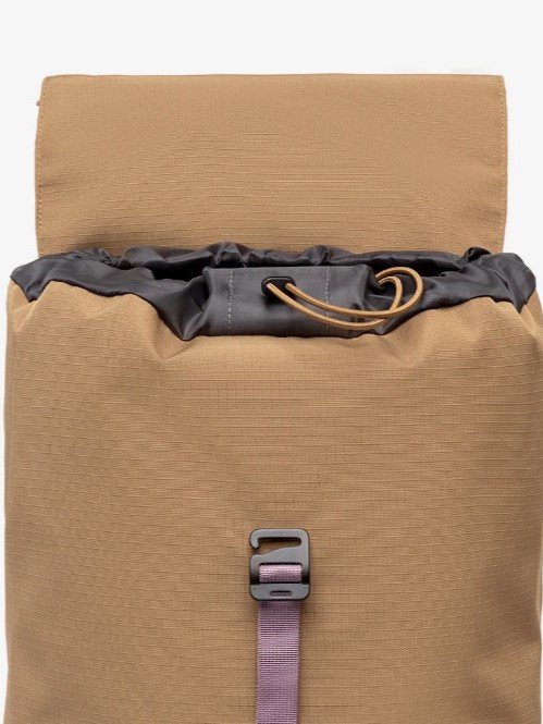 Zaino Lefrik SCOUT in tessuto sostenibile Camel