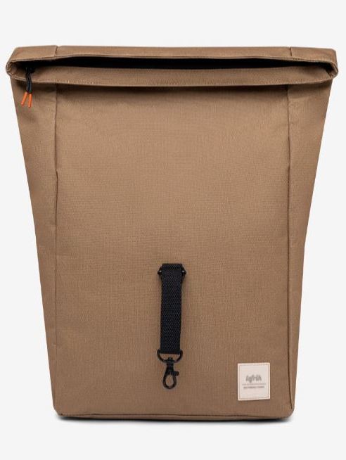 Zaino Lefrik ROLL MINI sostenibile impermeabile Camel