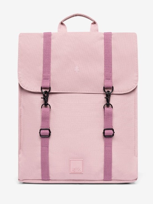 Zaino Lefrik HANDY in tessuto sostenibile Rosa Mauve