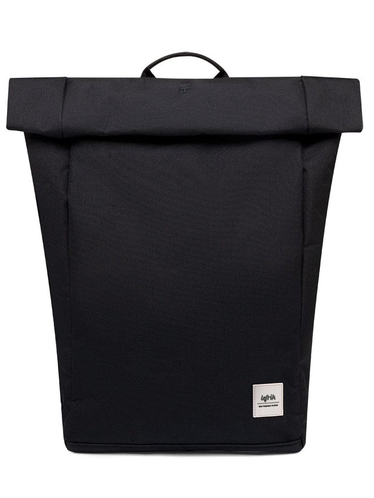 Zaino ROLL IN tessuto eco friendly Black