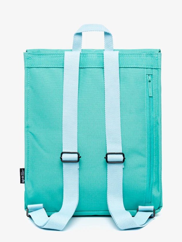 Zaino sostenibile Lefrik HANDY mini Blu Tiffany