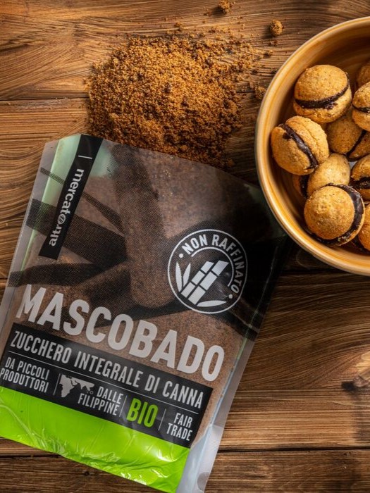 Zucchero Muscovado (o Mascobado) di canna integrale Alromecato 1kg